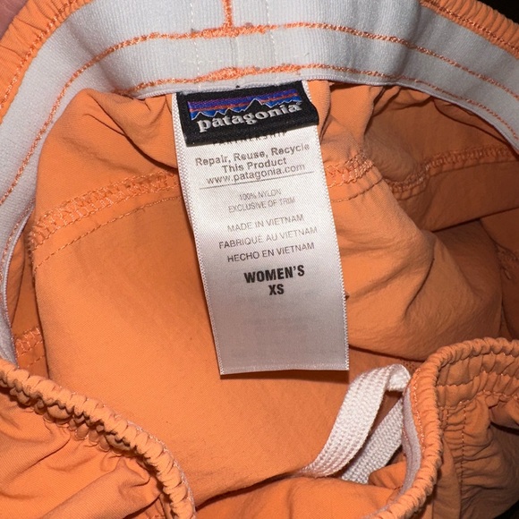 Patagonia Bundle Blue and Orange Shorts Both XS - Picture 3 of 7